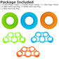 Finger Hand Exerciser Strengthener Wrist Forearm Grip Trainer Resistance Band