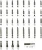 37 Piece Impact Screwdriver Bit Set Nut Driver Torx Phillips Tool Magnetic Drill