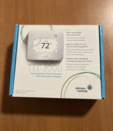 Johnson Controls HVAC Smart Thermostat Controller (White) TEC3000 TEC3312-14-000