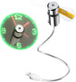 LED USB Clock Fan - Real Time Display, Perfect Gift for Men & Dads!