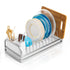 Dish Drying Rack for Small Kitchen Counter, 304 Stainless Steel Small Dish Ra...