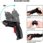 3.6V Cordless Electric Screwdriver Set USB Charging 3Nm Screw Gun with LED Light
