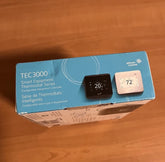 Johnson Controls HVAC Smart Thermostat Controller (White) TEC3000 TEC3312-14-000