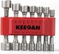 14 PCS Power Nut Driver Bit Set Quick Change MM & SAE Impact 1/4" Hex Shank USA