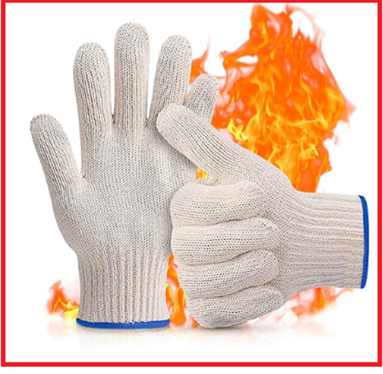 Heat Resistant Cooking Gloves - BBQ Kitchen Gloves Grill 932Â°F Heat Resistan.**