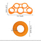 Finger Hand Exerciser Strengthener Wrist Forearm Grip Trainer Resistance Band