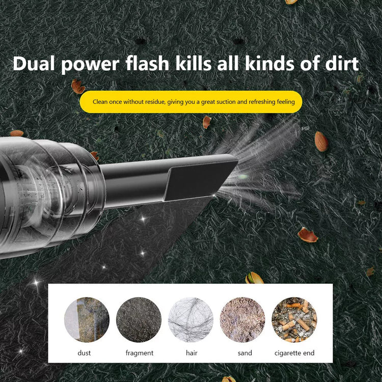 120W Cordless Handheld Vacuum Cleaner Small Mini Portable Car Auto Home Wireless