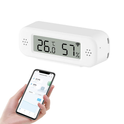 Wifi Thermometer, Humidity Meter with Smart Alert and Data Storage, Temperatu...