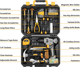 Tool Set：Tool Kit with 8V Cordless Drill,Tool Box with Drill,Hand Drill Set for Men & Women,Home Tool Kits for House Repair,Handyman,Diy 126 Piece