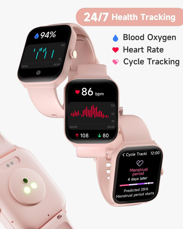 2025 Smart Watch for Men/Women, Waterproof Smartwatch Bluetooth Iphone Android