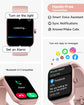 2025 Smart Watch for Men/Women, Waterproof Smartwatch Bluetooth Iphone Android