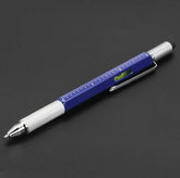 1Pc 7-In-1 Multi Tool Stylus Pen Screwdriver Ruler Level Touch - NEW