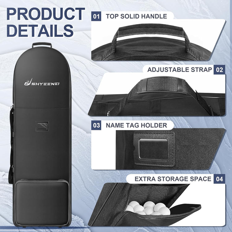Golf Travel Bag for Airlines, Lightweight Golf Travel Bags, Superior Golf Travel