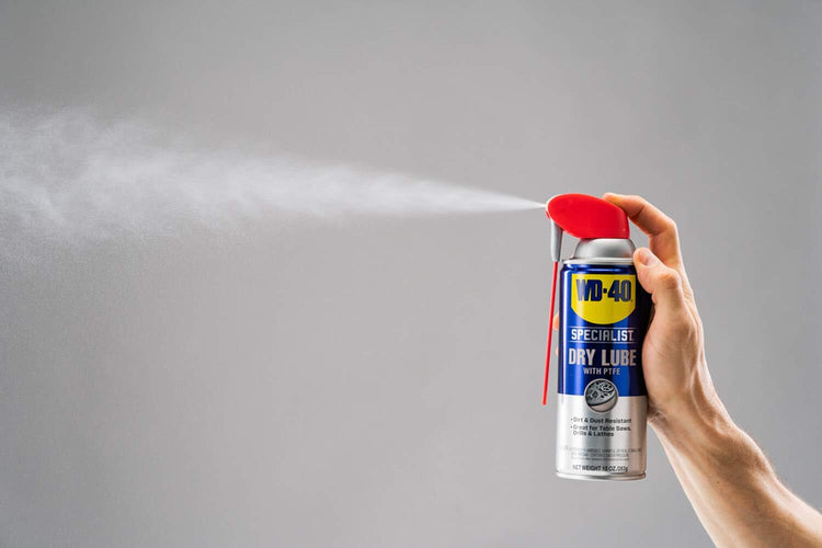 WD 40 Specialist Dry Lube PTFE Spray Twin Pack 10 OZ Non-Greasy Lubricant