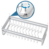 Dish Drying Rack for Small Kitchen Counter, 304 Stainless Steel Small Dish Ra...