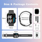 2025 Smart Watch for Men/Women, Waterproof Smartwatch Bluetooth Iphone Android