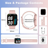 2025 Smart Watch for Men/Women, Waterproof Smartwatch Bluetooth Iphone Android