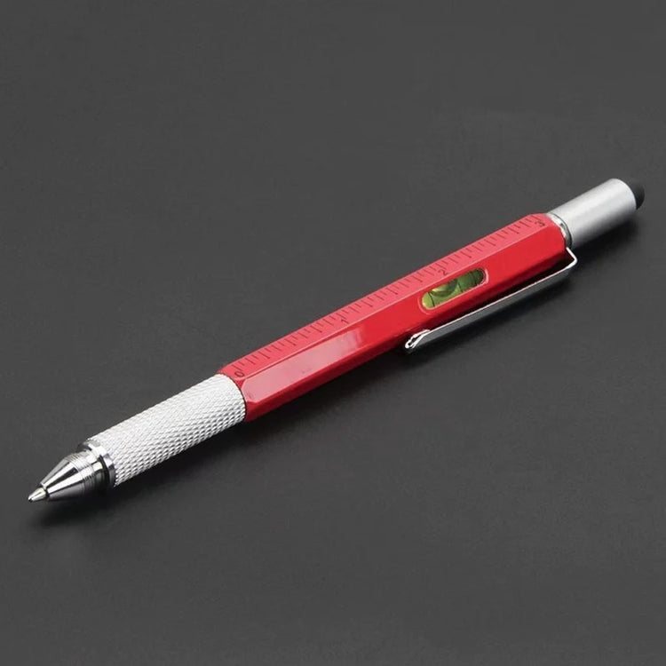 1Pc 7-In-1 Multi Tool Stylus Pen Screwdriver Ruler Level Touch - NEW