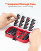 45-Piece Magnetic Screwdriver Bit Set, Black Finish, W/ Storage Case