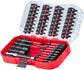45-Piece Magnetic Screwdriver Bit Set, Black Finish, W/ Storage Case