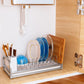 Dish Drying Rack for Small Kitchen Counter, 304 Stainless Steel Small Dish Ra...