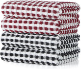 Cotton Dish Towels Cloths for Kitchen Drying Dishes, Lattice Terry Kitchen Towel