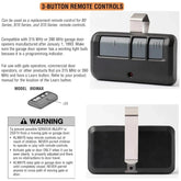 2 for Chamberlain Liftmaster Garage Door Opener Remote 893LM 953EV-P2 Learn