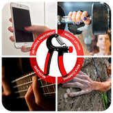 Hand Grip Strength Power Trainer Gripper Strengthener Adjustable Gym Exerciser
