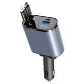 Retractable Car Charger 4In1 Fast Car Phone 16 Charger 120W USB Type C Cable Lot