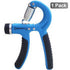 Hand Grip Strength Power Trainer Gripper Strengthener Adjustable Gym Exerciser